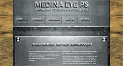 Desktop Screenshot of medinaeye.com